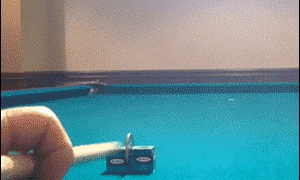 insane pool trick with a coin